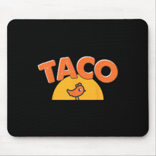 Tapis De Souris Drôle Mème de poulet tendance Taco Trump toujours