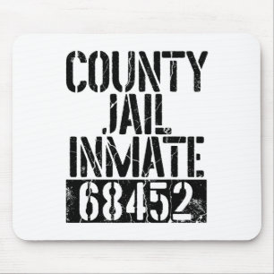 Tapis De Souris Drôle Prison Détenue Prison Hommes Femmes Vêtement