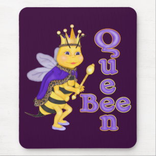 Tapis De Souris Drôle Queen Bee