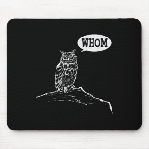 Tapis De Souris Drôle Qui Hibou Grammar Englieacher