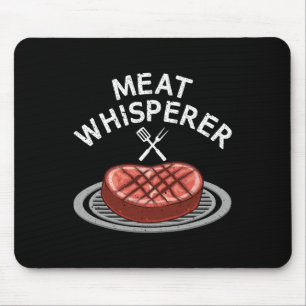 Tapis De Souris Drôle Rbecue Viande Art Pour Hommes Femmes Rbeque