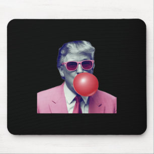 Tapis De Souris Drôle Rose Donald Trump Bubble Gum Yum Tee