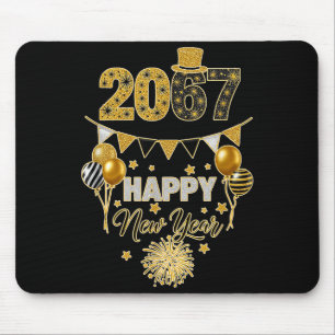 Tapis De Souris Drôle Six Sept 67 Mème Bonne Année 