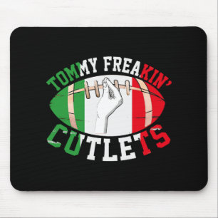 Tapis De Souris Drôle Tommy Freakin' Cutlets New Jersey Drapeau It