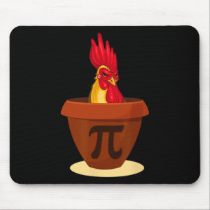 Tapis De Souris Drôle tourte au poulet - Pi de poulet Jour 2019 Ch