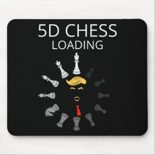 Tapis De Souris Drôle Trump 5d Échecs Chargement Sarcasme Politiqu