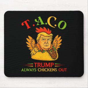 Tapis De Souris Drôle Trump Taco Trump se dégonfle toujours 14 