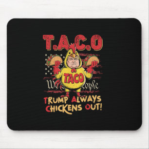 Tapis De Souris Drôle Trump Taco Trump Toujours Se Défile 16