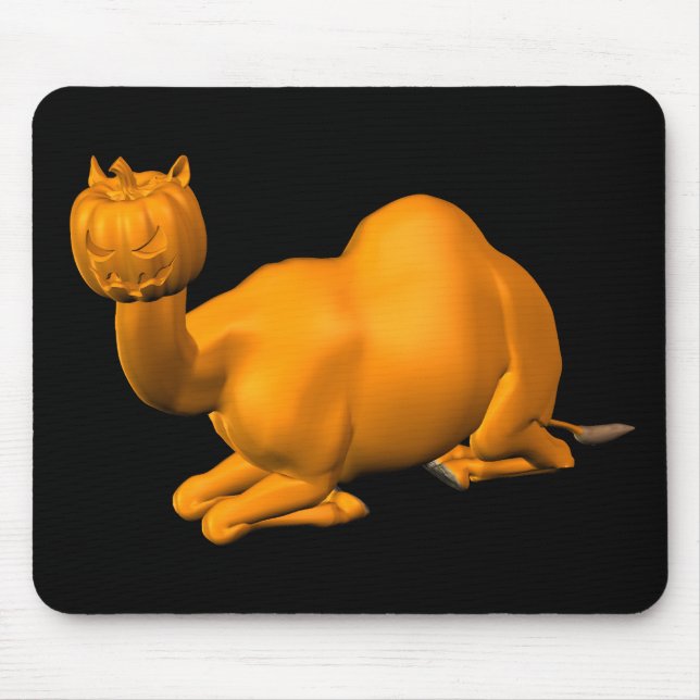 Tapis De Souris Dromédaire d'Halloween (Devant)