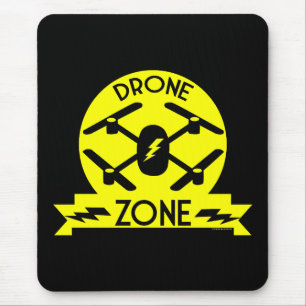 Tapis De Souris Drone Hobbyiste   Pilote de drone   Photographie  