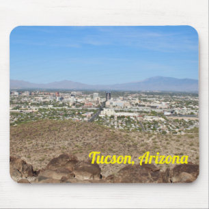 Tapis de souris du centre-ville de Tucson, Arizona