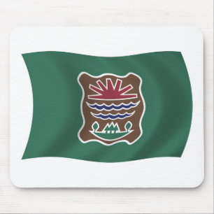 Tapis de souris du drapeau de la tribu Abenaki