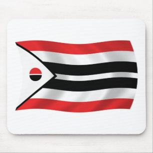 Tapis de souris du drapeau de la tribu Arapaho