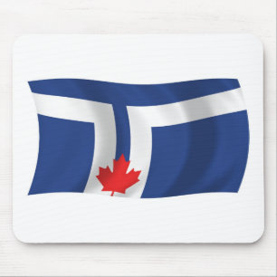 Tapis de souris du drapeau de Toronto