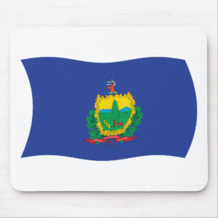 Tapis de souris du drapeau du Vermont