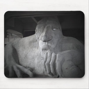 Tapis de souris du Troll de Fremont à Seattle