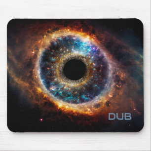 Tapis De Souris Dubman Designs : Œil Universel, Galaxie Céleste