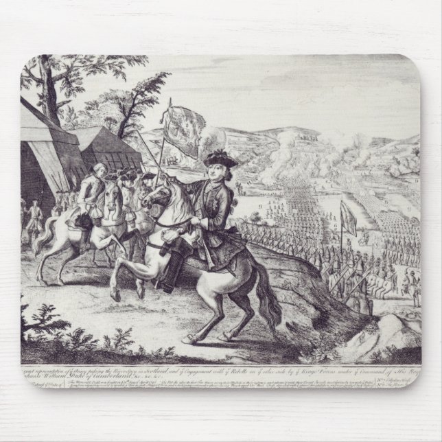 Tapis De Souris Duc de William de Cumberland et le rebelle (Devant)