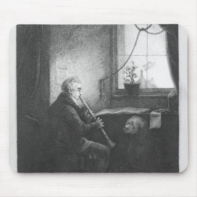Tapis De Souris Duc Esterhazy Playing la clarinette, 1809 (Devant)