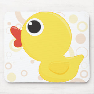 Tapis De Souris Duckie en caoutchouc