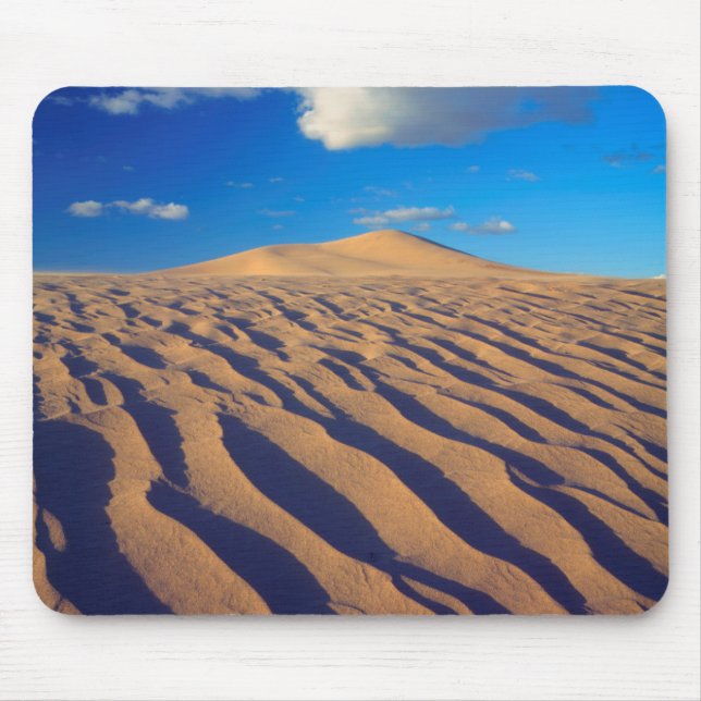 Tapis De Souris Dunes de sable et nuages (Devant)