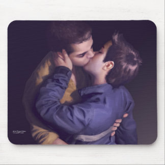 Tapis De Souris Dur - juste le baiser (tapis de souris)