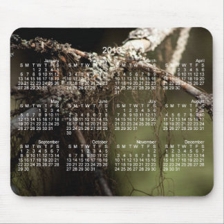 Tapis De Souris Duvet de forêt ; Calendrier 2013