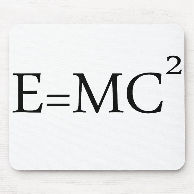 Tapis De Souris e=mc2 (Devant)