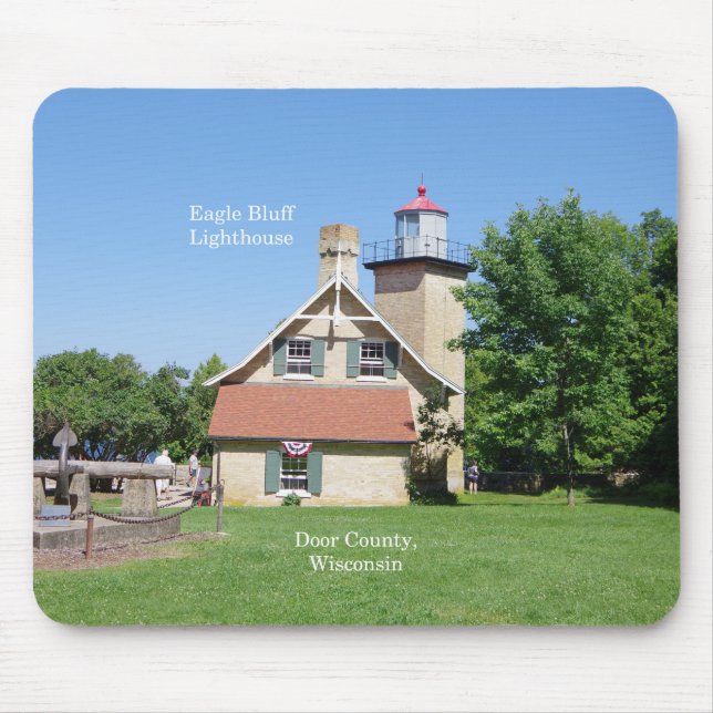 Tapis De Souris Eagle Bluff Lighthouse mousepad (Devant)