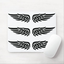 Tapis de souris Eagle Wing Noir&Blanc