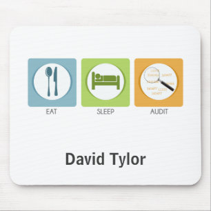 Tapis De Souris Eat Sleep Audit !