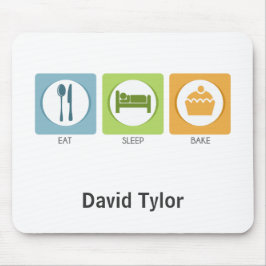 Tapis De Souris Eat Sleep Bake !