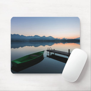 Tapis De Souris Eau Lac Hopfen Alpes bavaroises Allemagne