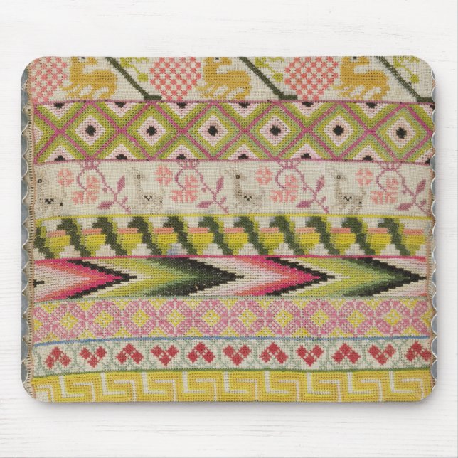 Tapis De Souris Échantillonneur de broderie (Devant)