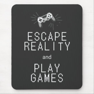 Tapis De Souris Échapper à la réalité Jeux Rétro