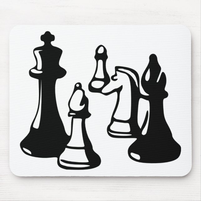 Tapis De Souris Échecs (Devant)
