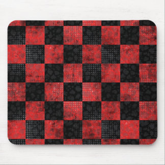 Tapis De Souris échiquier de feu rouge