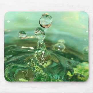 Tapis De Souris Éclaboussure verte Mousepad