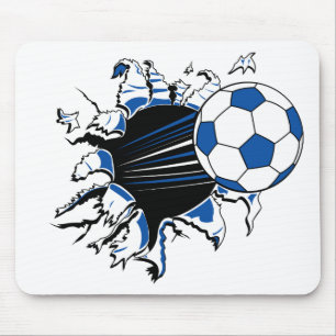 Tapis De Souris Éclat de ballon de football