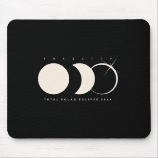 Tapis De Souris Éclipse solaire 2024 - Graphique d'astronomie tota