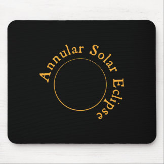 Tapis De Souris Éclipse solaire annuelle