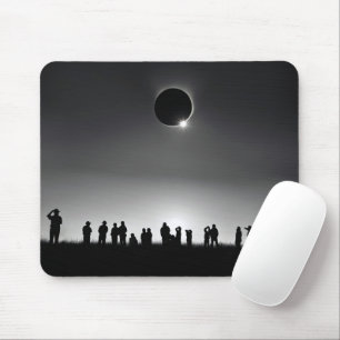 Tapis De Souris Éclipse totale du soleil
