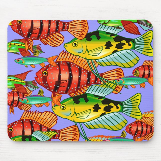TAPIS DE SOURIS ÉCOLE DES POISSONS (Devant)