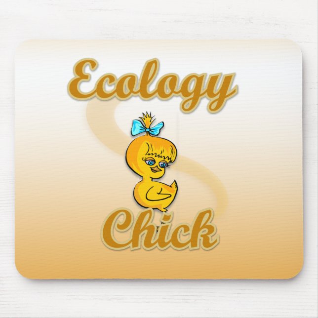 Tapis De Souris Écologie Chick (Devant)