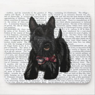 Tapis De Souris Écossais Terrier et arc