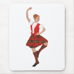 Tapis De Souris Ecosse Highland Dancer Erskine Tartan