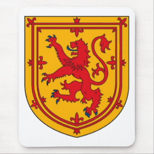 Tapis De Souris Écosse Lion Rampant Bouclier