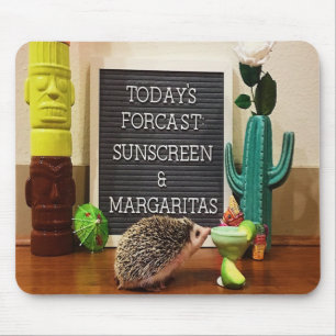 Tapis De Souris Écran solaire et Margaritas