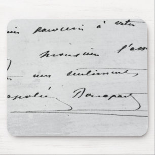 Tapis De Souris Écriture et signature