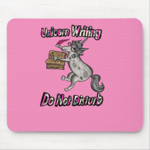Tapis De Souris Écriture Unicorn - Ne pas déranger